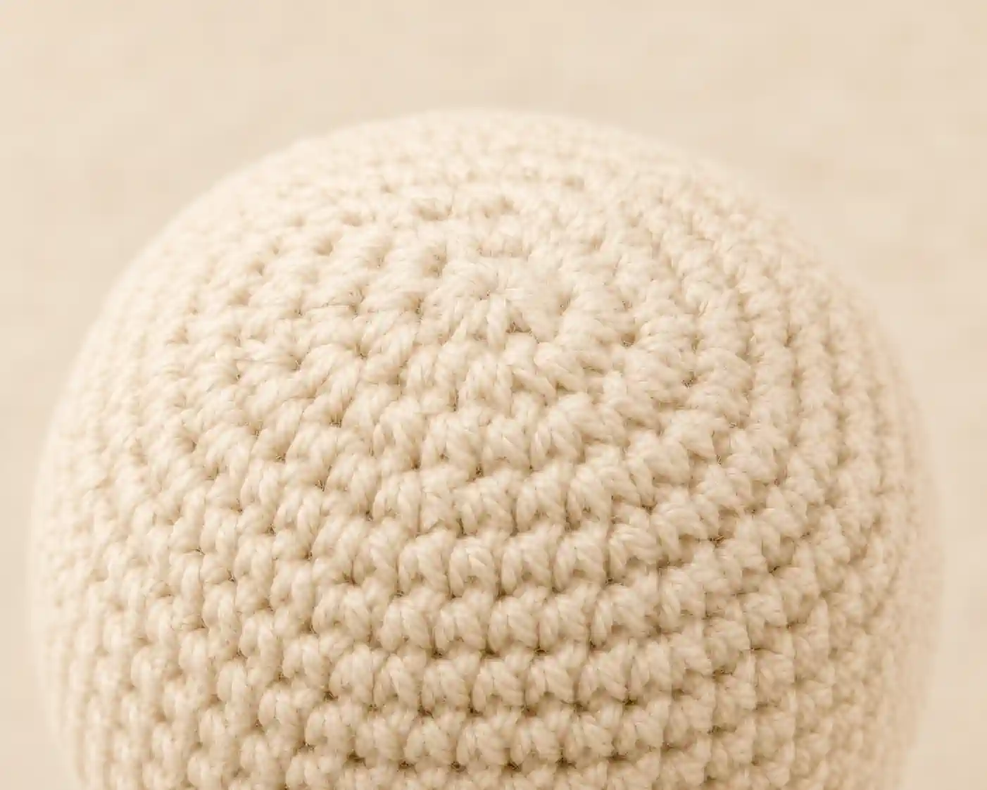 Invisible Decrease (Amigurumi) finished swatch
